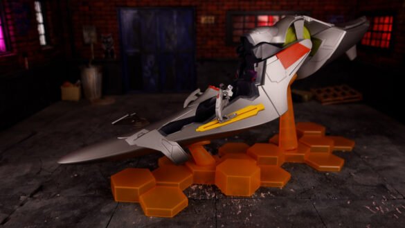 Mari Makinami Illustrious de Blokees Evangelion Fantastics Series 02, captura de la review, frame 014.