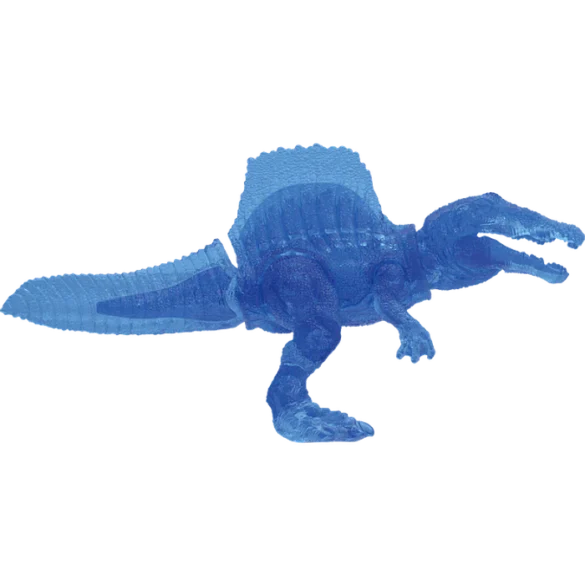 Spinosaurus azul translúcido de Blokees TERRAVENTURE TS-01.