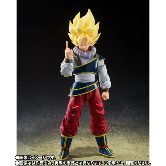 Son Goku Return to Earth S.H.Figuarts con cabeza Super Saiyan.