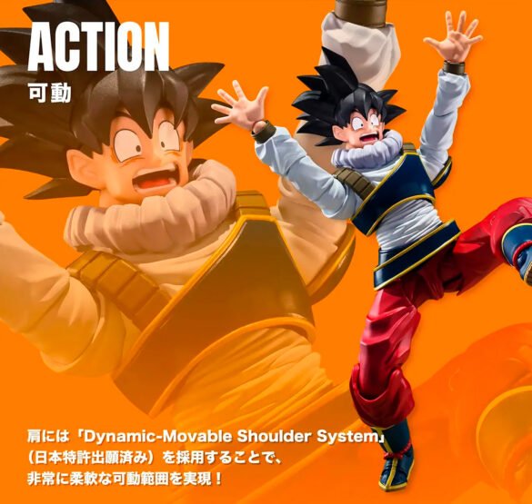 Demostración de poses y articulación de Son Goku Return to Earth S.H.Figuarts.