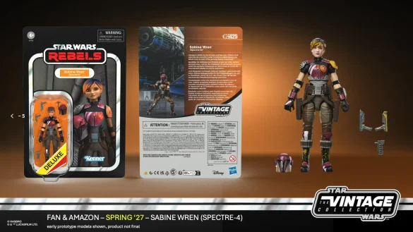 geeksonas-Star-Wars-New-Era-Launch-23 Sabine Wren The Vintage Collection con empaque y accesorios.