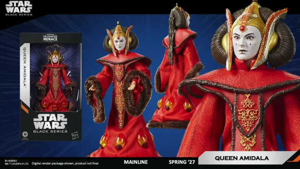 geeksonas-Star-Wars-New-Era-Launch-33 Queen Amidala The Black Series de Hasbro con empaque y detalles del rostro.