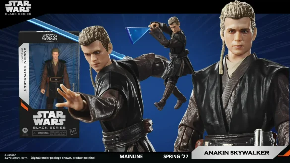 geeksonas-Star-Wars-New-Era-Launch-41 Anakin Skywalker Padawan The Black Series con empaque y detalles del rostro.