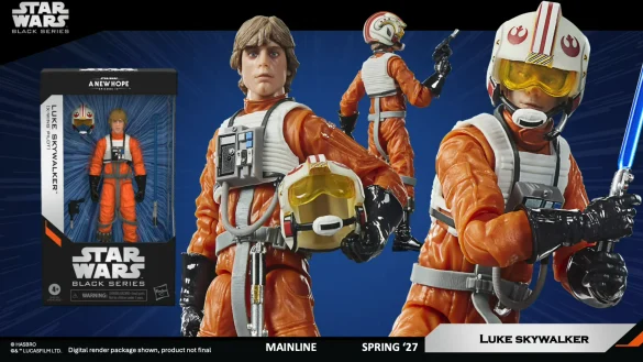 geeksonas-Star-Wars-New-Era-Launch-48 Luke Skywalker piloto The Black Series con empaque y detalles del rostro.