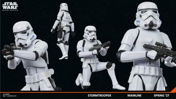 geeksonas-Star-Wars-New-Era-Launch-64 Stormtroopers The Black Series en distintas poses con sus blásteres.