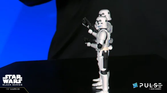 geeksonas-Star-Wars-New-Era-Launch-68 Stormtrooper The Black Series con bláster durante el Fanstream de Hasbro.